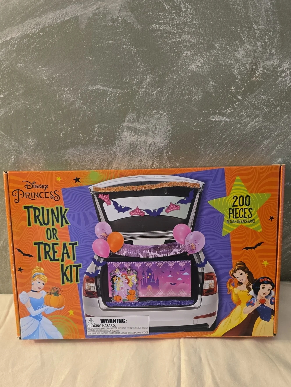 Disney Princess Trunk or Treat Kit - 200 Pieces New